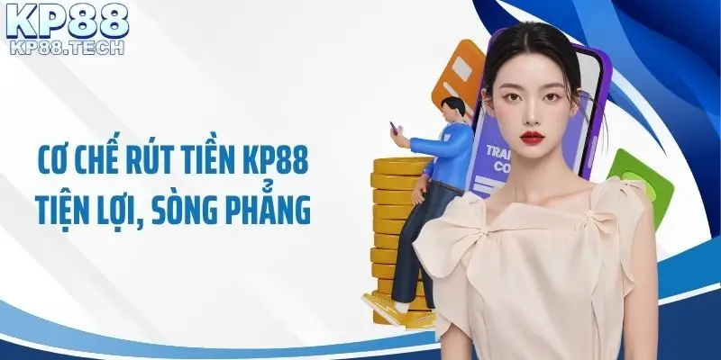 Cơ chế rút tiền KP88 tiện lợi, sòng phẳng