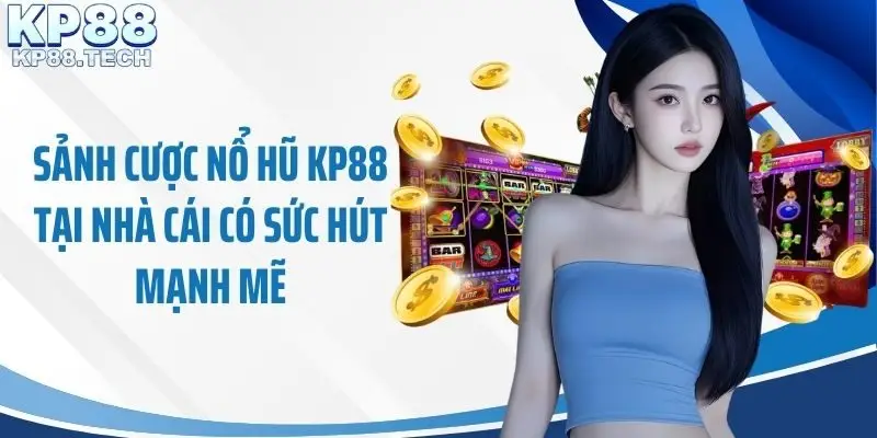 Sảnh cược nổ hũ KP88 tại nhà cái có sức hút mạnh mẽ