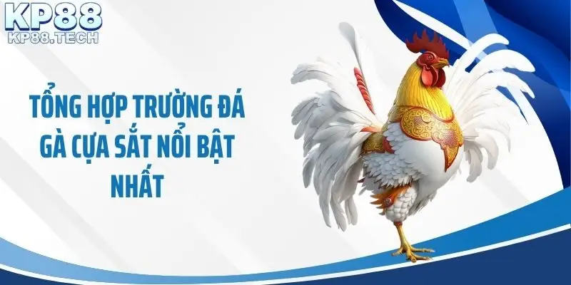 Tổng hợp trường đá gà cựa sắt nổi bật nhất